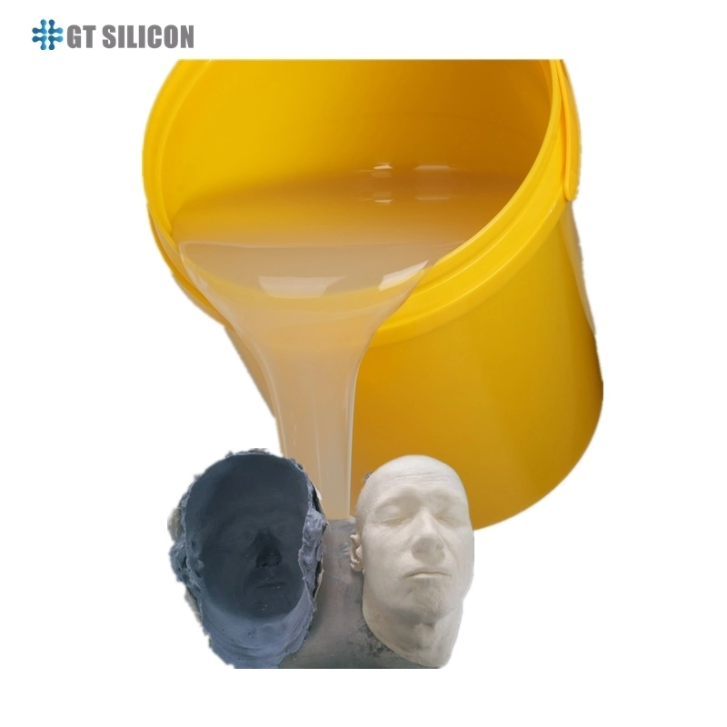 Precio al por mayor Cura de Estaño haciendo moldes de Escultura Liquid Silicone