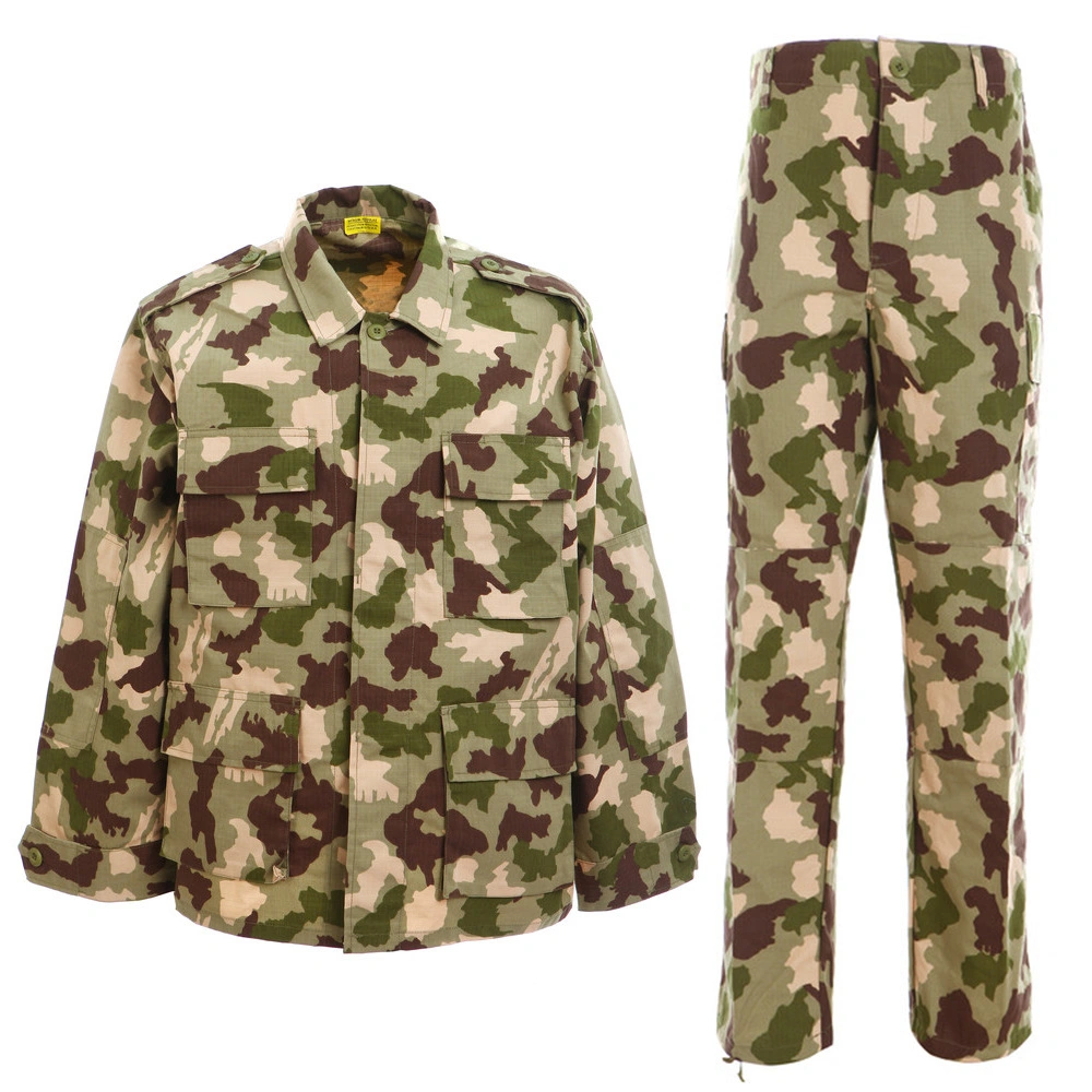 Black Military Fans Outdoor Bdu Camouflage Suit Middle East and Africa Military Clothing