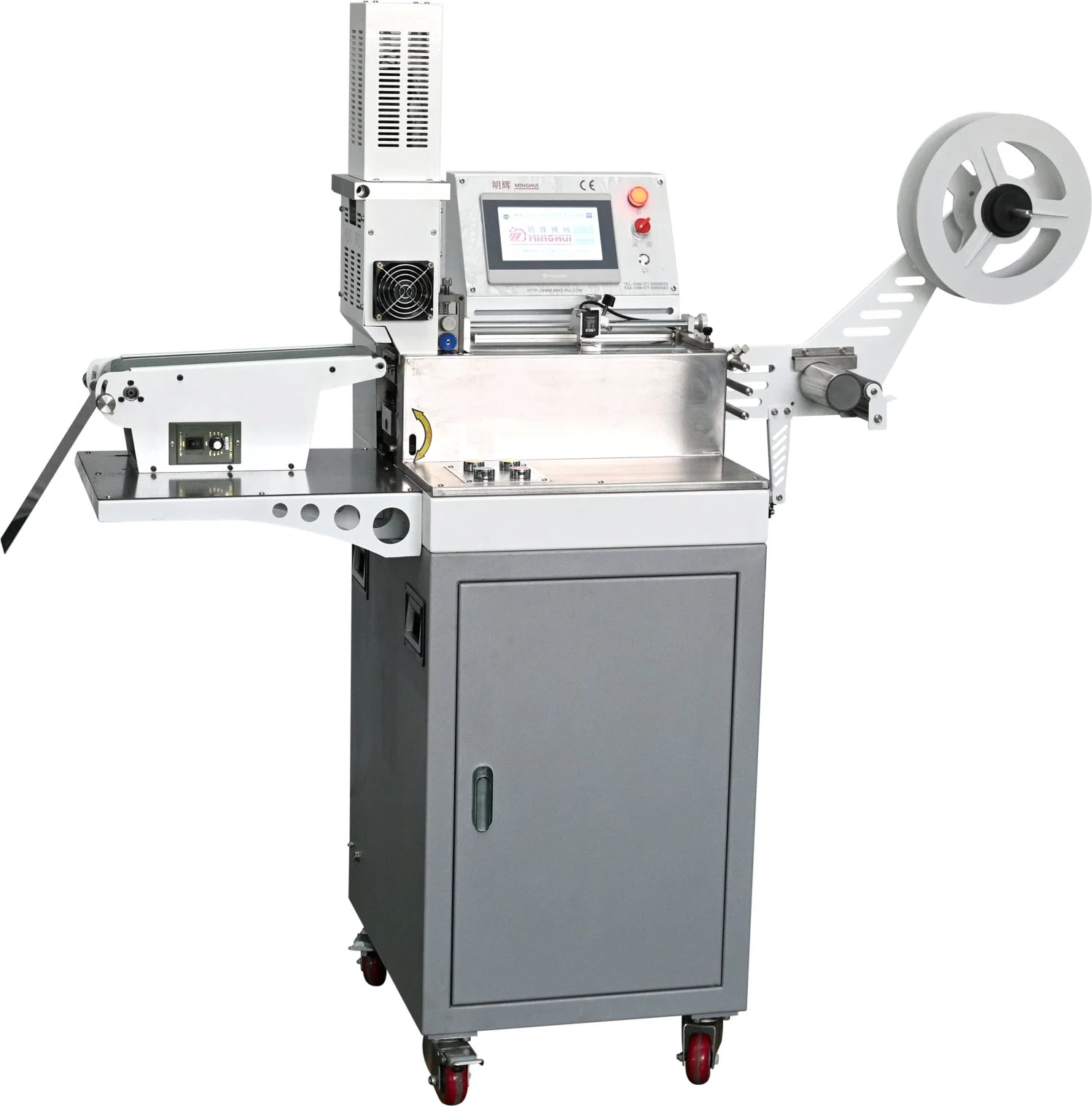 Автомат для резки ленты режущий аппарат для резки этикеток из тканого материала для ленты