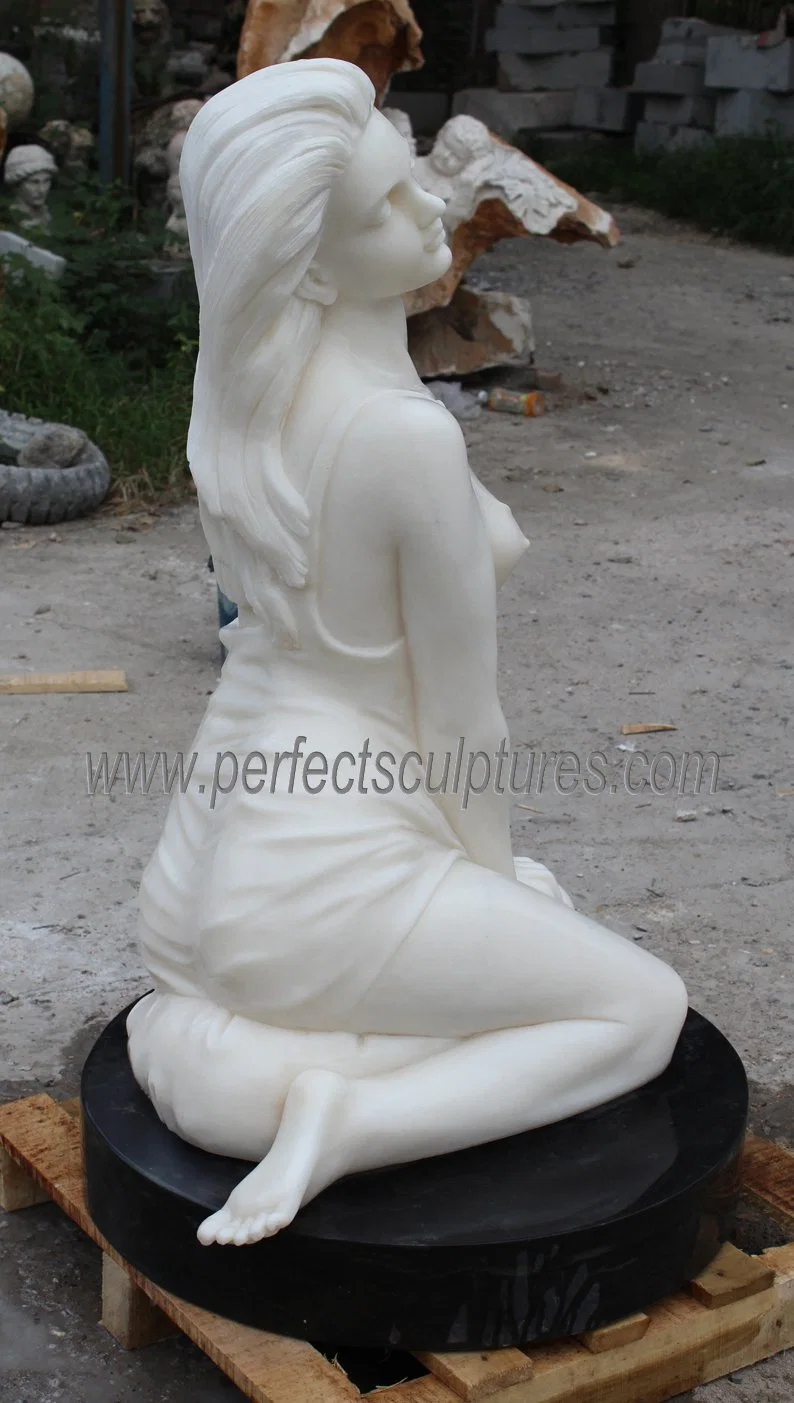 Modern Art Sculpture Stone Marble Naked Lady Nude Female Woman Statue (SY-X1731)