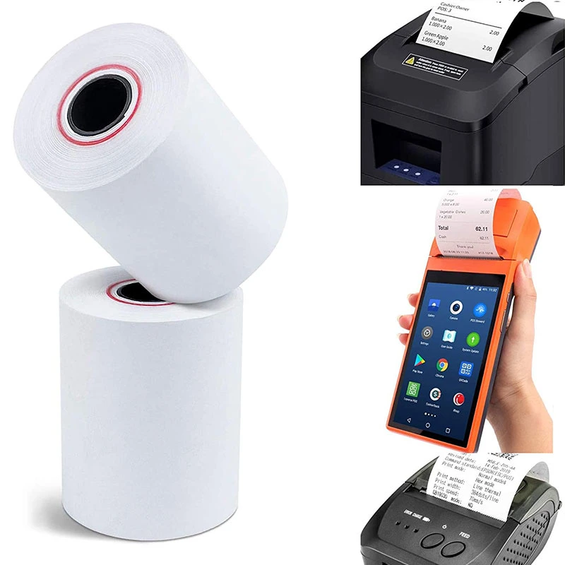 80X80mm ATM POS Paper Manufacturer Matt Thermal Roll Paper