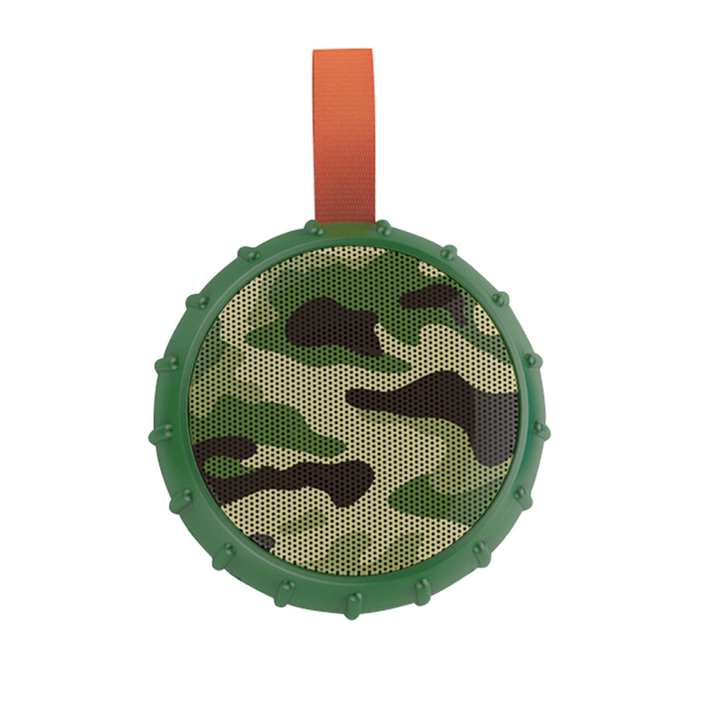 Le Camouflage petit rond Outdoor Mini morceau de musique audio portable sans fil