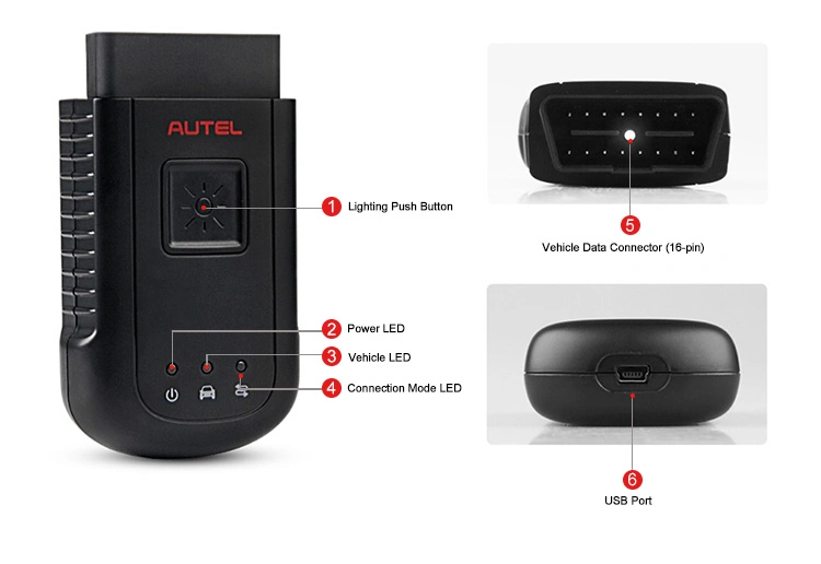 Touch for Autel Scanner Ms906 OBD2 Scanner Diagnostic Autel 906bt Scanner