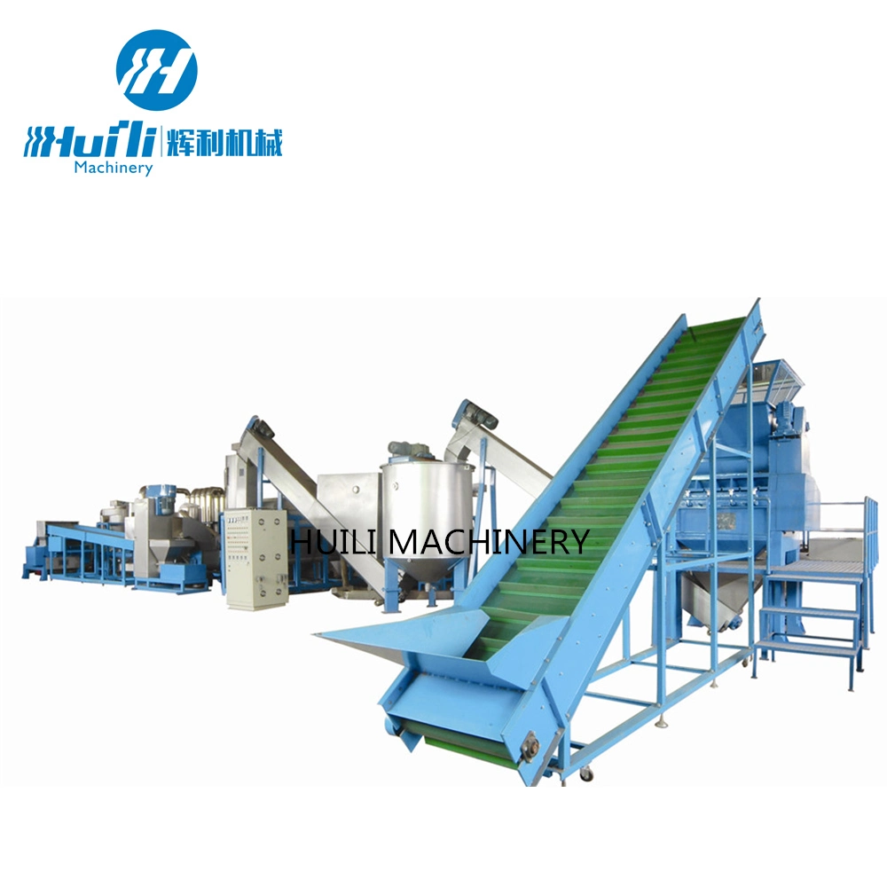 Waste Bottles Pet Plastic Recycling Machine/Waste Plastic Crushing Washing Drying Line Plastic PP/Pet Bottle Recycling Crusher Machine