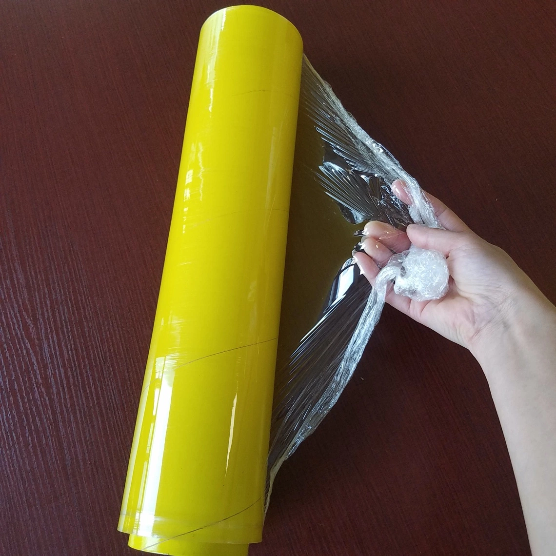 Food Wrap Transparent Plastic PE/PVC Stretch Cling Film 10mic PVC Film