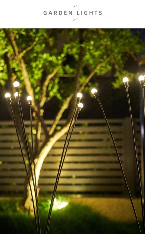 Amazon Hot Sale LED Solar работает на открытом воздухе пожарный водонепроницаемый Ландшафтный сад Задняя ярдоровая лужайка освещение Декорации с котом