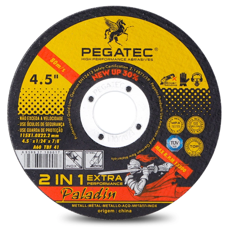 Pegatec 115X1x16mm disque de coupe pour le métal Outils d'alimentation partie