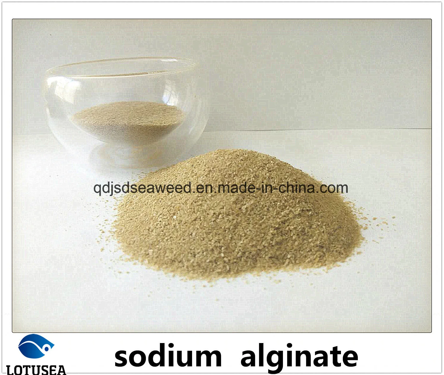 Sodium Alginate for Textile Reactive Dye Use 100mesh 2500cps