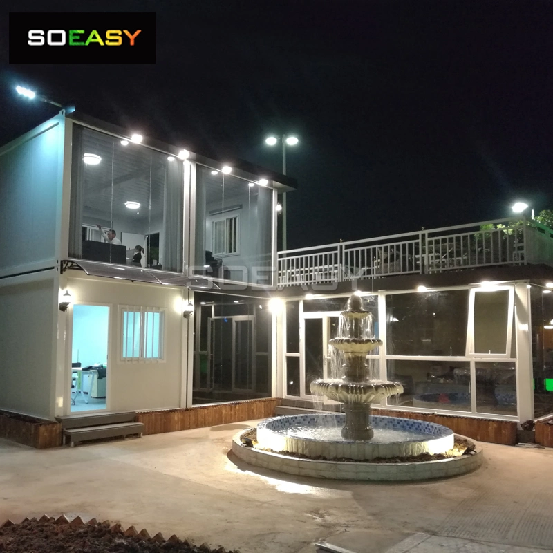 Factory Price High quality/High cost performance  Steel Frame Luxury Prefab Container House for Sale