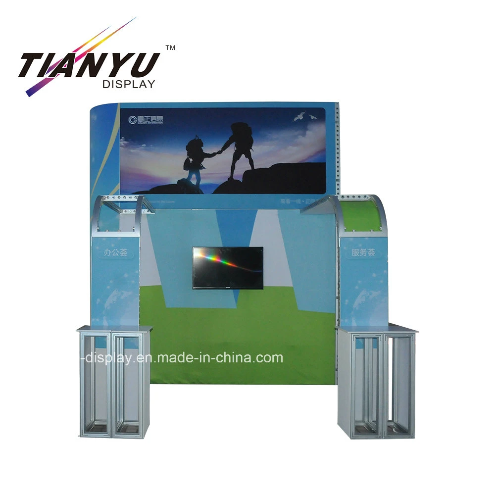 Display Design of Portable Food Aluminum Stand with Different Sizes