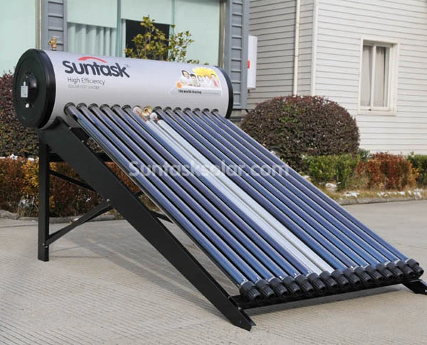 Suntask123 High Performance Compact Pressurized Solar Hot Water Heater (STH-200L)