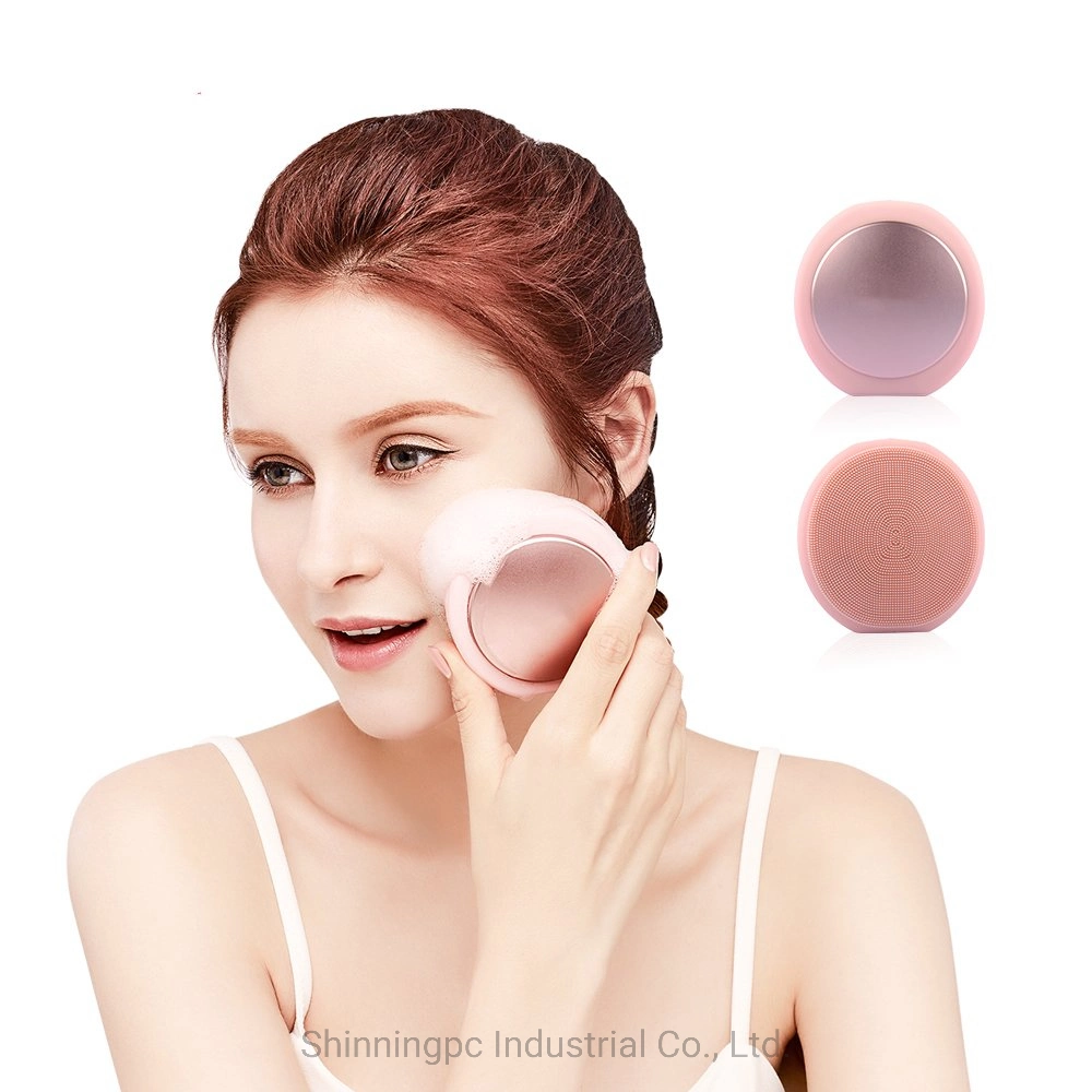 Best Sell Electric Silicone Facial Warm Sun Cleansing Device Instrument