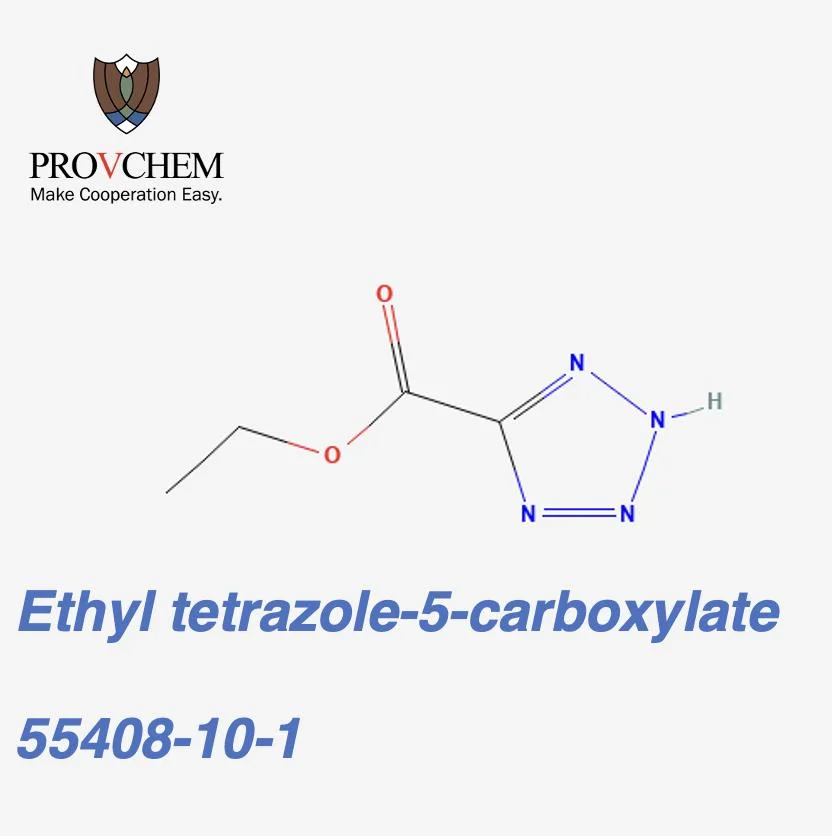 En stock pureza ≥ 99,0% CAS 55408-10-1 precio de fábrica for Tetrazol-5-carboxilato de etilo de buena calidad