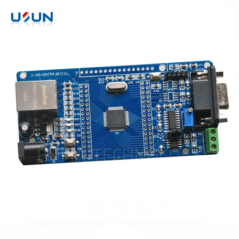 Rendimiento de alta calidad/alto costo It180A placas de circuito rígido Fabricación Electrónica PCB Azul Máscara de soldadura de cobre