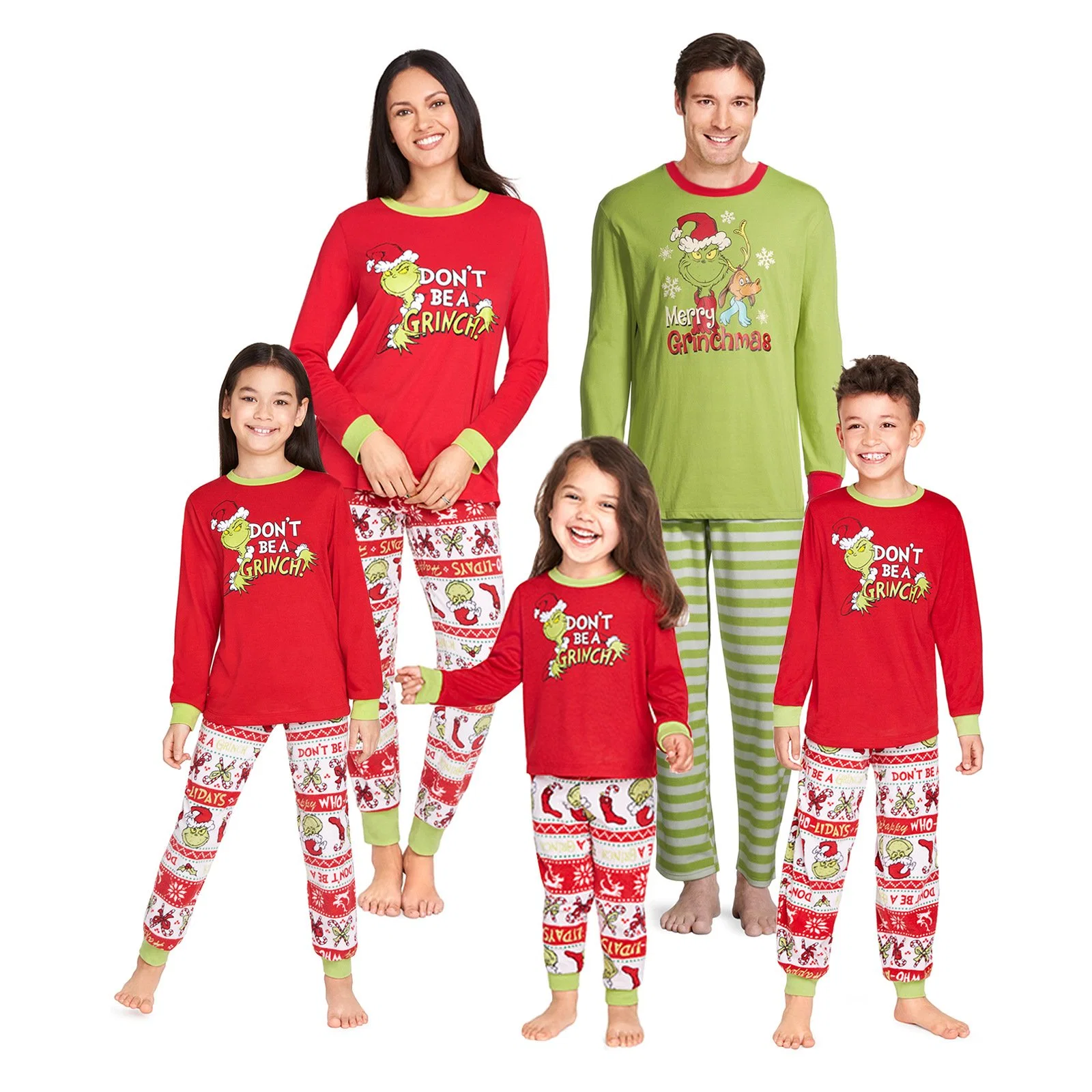 The Children's Place Family Matching Christmas Holiday Pajamas Sets, Snug Fit 100% Cotton, Adult, Big Kid, Toddler, Baby