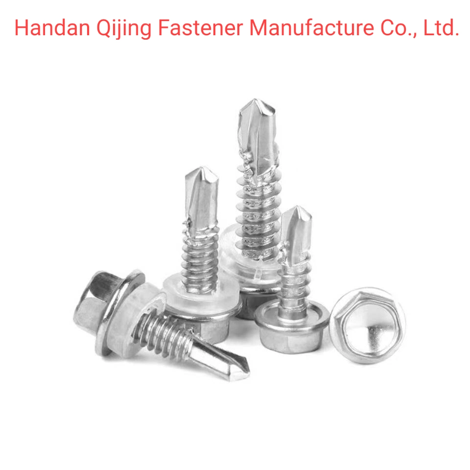 External Hexagon/Countersunk Head Drilling Studs/Galvanized/Self-Tapping Self-Drilling Screws Stainless Steel Machine Screwmachine Screw Nutcarbon Steel Screw