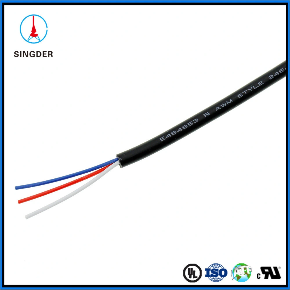 La FEP XLPE de PVC cableado eléctrico Línea de producción de hilo de cobre del cable de alimentación flexibles circular