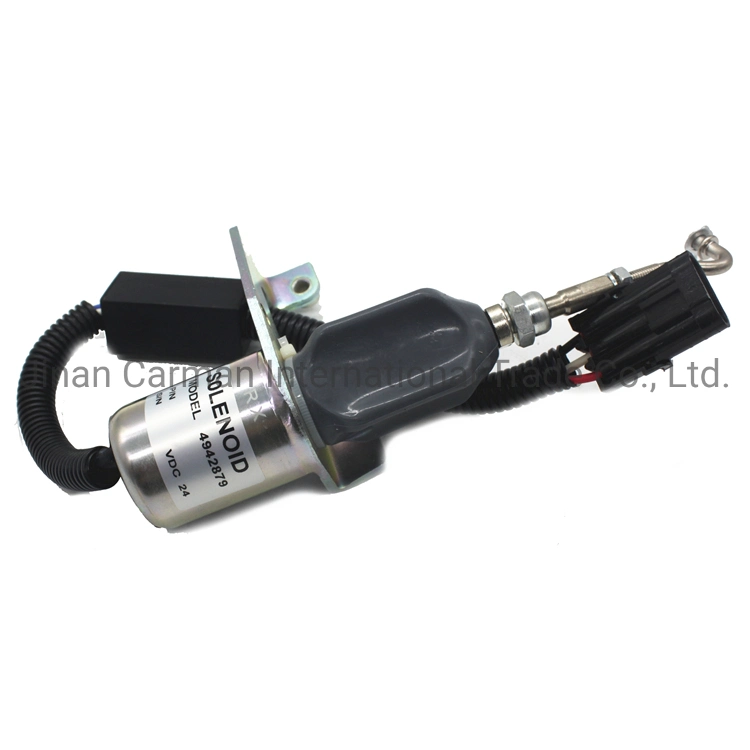 4942879 5346207 5295567 5292297 24V/12V Engine Fuel Shutdown Stop Solenoid Shutoff Solenoid for 6CT8.3