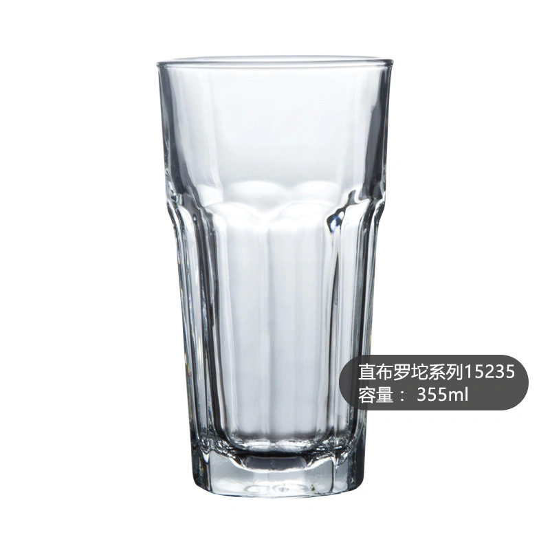 Wholesale/Supplier 355ml 12.2oz Beer Mug Net Celebrity Craft Pint Cup Glass Simple Bar Mug