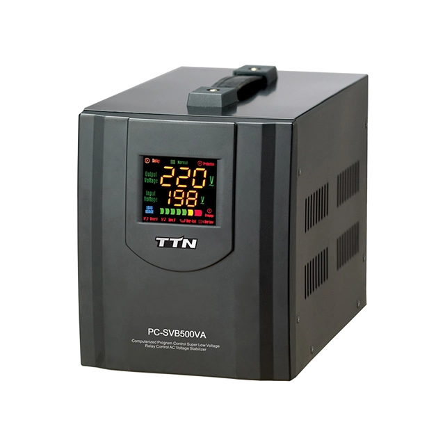 Relay Control PC-Svb500va AC Automatic Voltage Stabilizer Single Phase