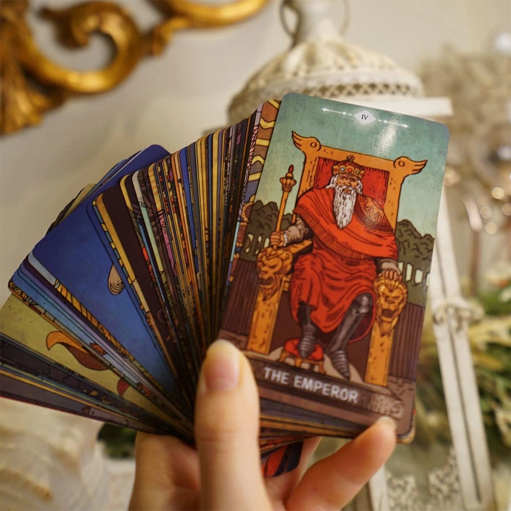 Customized Colourful Tarot Game Card