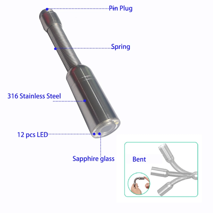 Pantalla táctil de 10,1 pulgadas Monitor de grabación de 23mm de la cámara de acero inoxidable 316L 30-60m de cable de varilla de empuje de 512 Hz y la inspección de la Cámara de alcantarillado de drenaje de nivelación automática