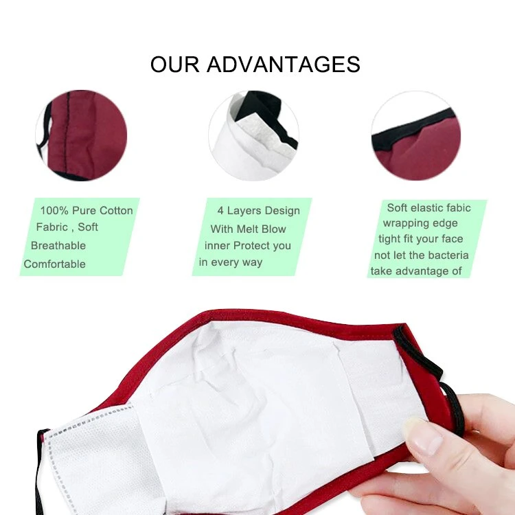 Wholesale/Supplier Fabric Face Mask with Earloop Full Face Mask