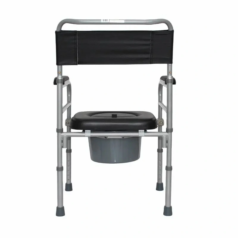 Health Care Foldable Baño taburete WC silla Commode