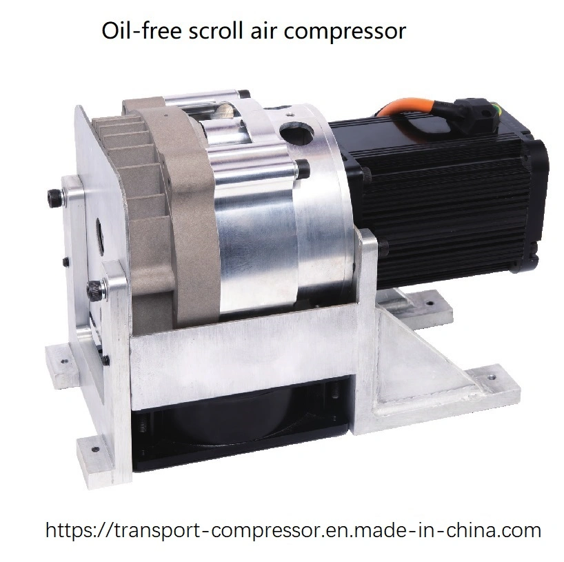 Oil-Free Scroll Air Compressor for Train