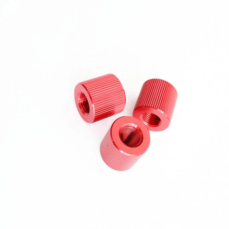 Customize High quality/High cost performance  Flat Head Hand Nut Anodized Knurled Nut