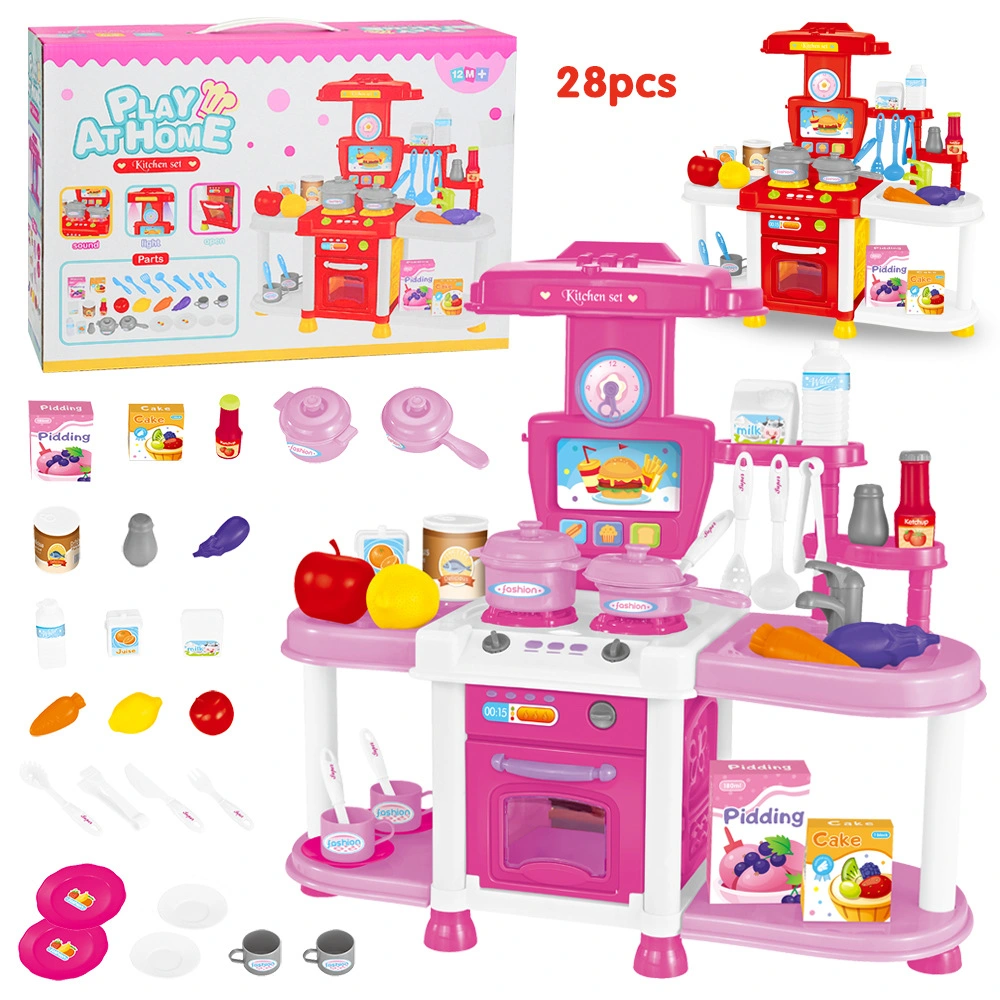 Kid's pretend Playhouse Toys Cocina establecer rol Juguetes