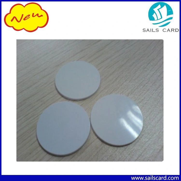 125kHz RFID Disc Tag PVC Coin Card for Time Attendance