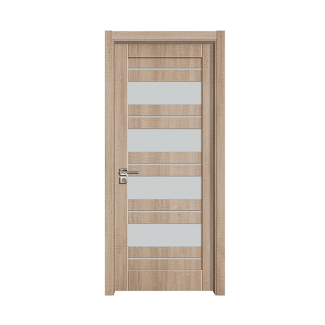 New Product PVC Wooden Interior Bedroom Bathroom Door Price Foreign Doors MDF Door