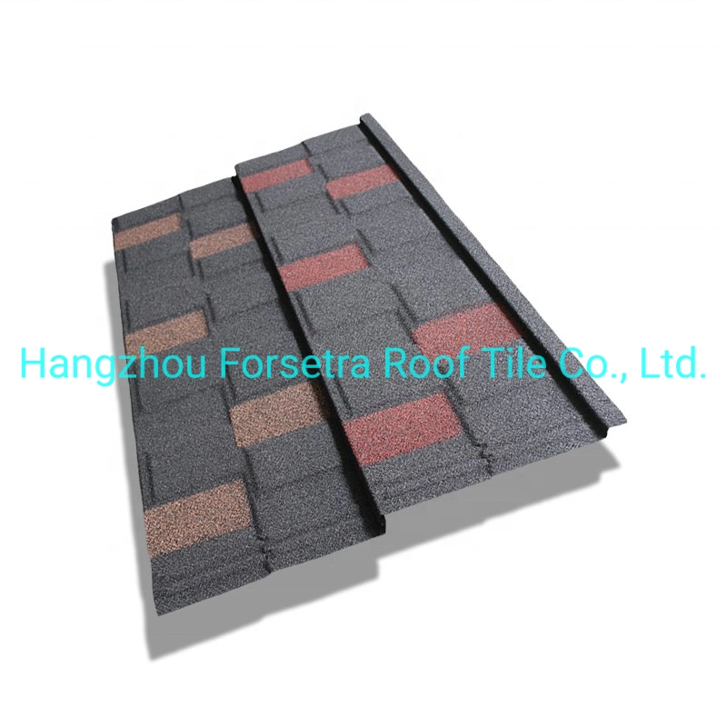 Insulation and Noise Proof Color Sand Antique Villa Tile Light Steel Wooden House Roof Tile