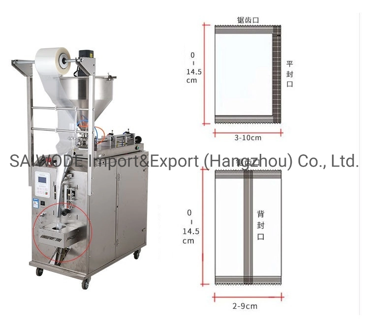 Automatic Vertical Small Liquid Paste Oil Sauce Honey Shampoo Filling Packaging Machine