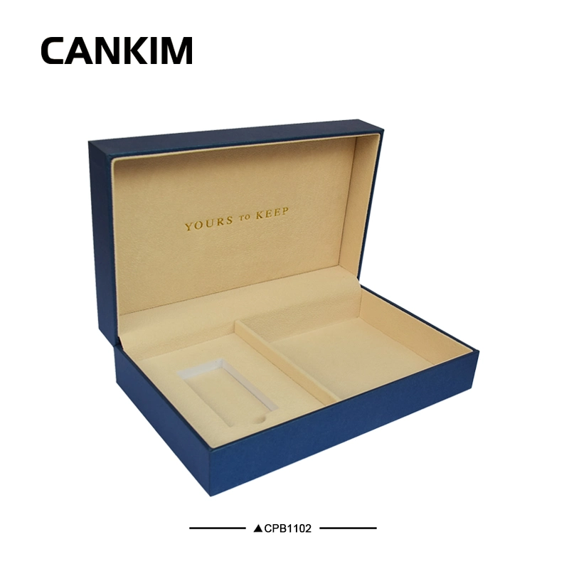 Cankim USB Wood MDF Box USB Cable Box Packaging USB Box Cigarette Case Box with USB Lighter