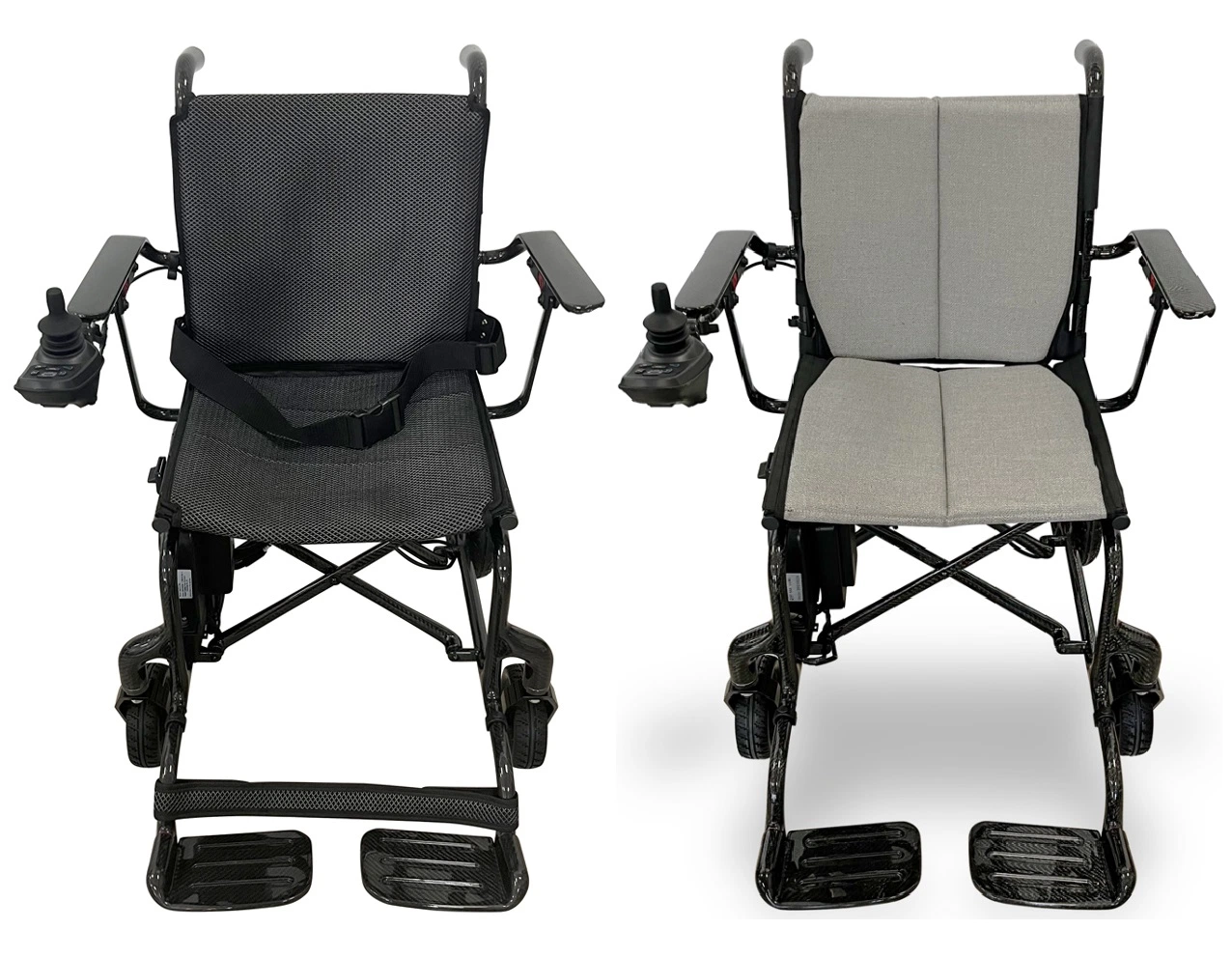 Ksm-507 Chaise roulante électrique pliante en fibre de carbone légère Mobilité de demain dès aujourd'hui Adopter les fauteuils roulants électriques en fibre de carbone.