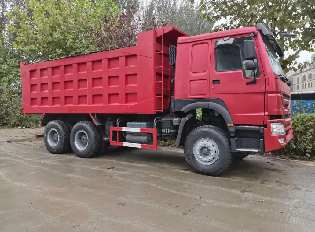 Cheap Heavy Duty Used/New Sino Sinotruk HOWO 371/375HP 6X4 Euro2 10wheels/Tyres Sand Lorry Cargo Dumper Tipper Quarry Dump Truck Used Trucks for Africa Market