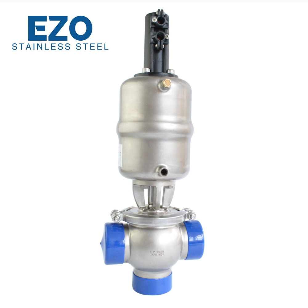 Stainless Steel Sanitary Pressure Control Clamping Flow Control Valve with Intelligent Head