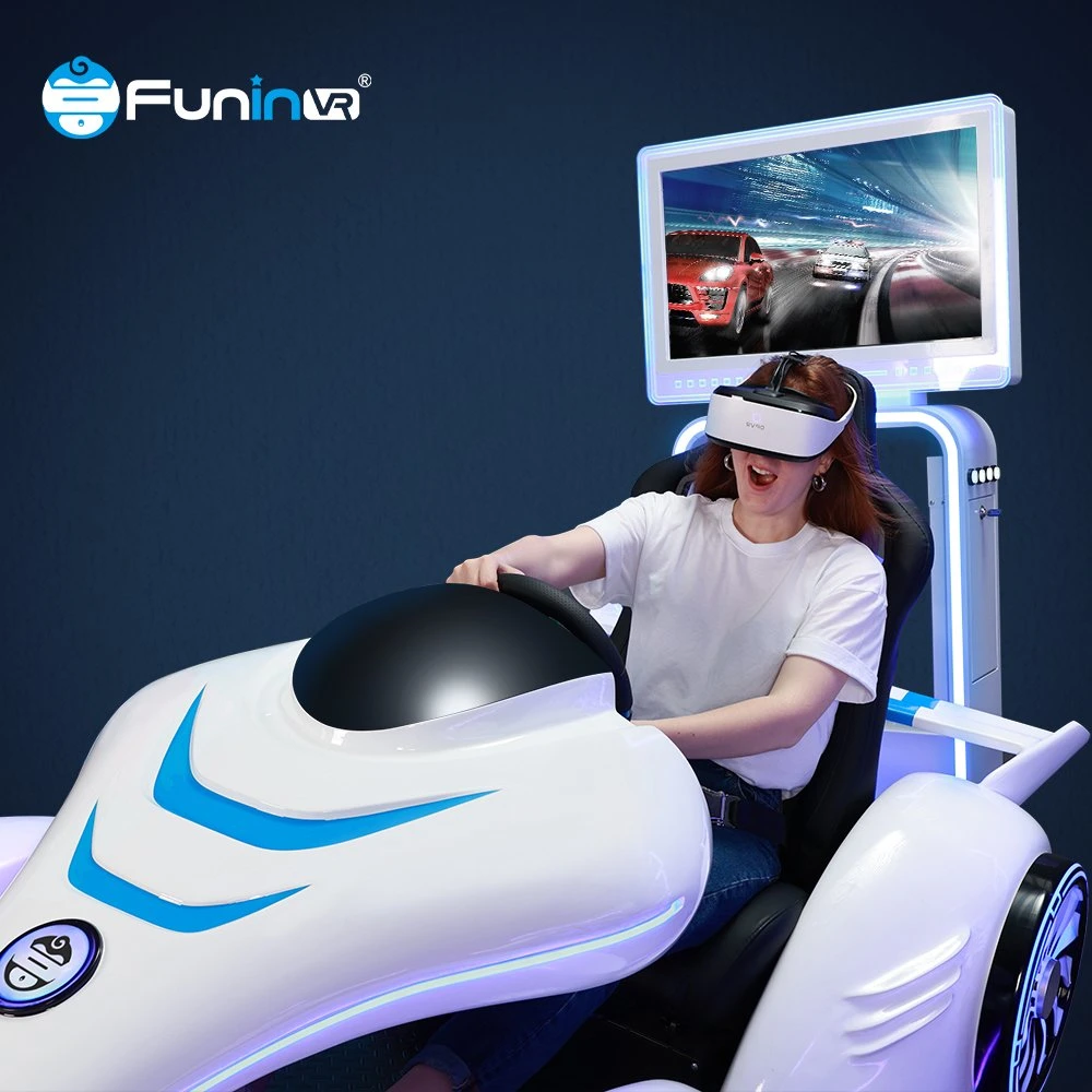 Virtual Reality Racing Car Amusement Arcade Go-Kart Game Machine for Kids