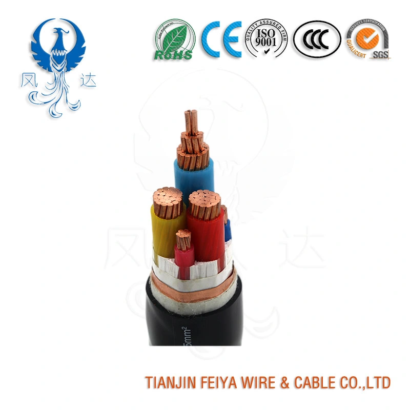 0.6/1 كيلو فولت 4X35m2 موصل نحاسي XLPE شريط مزدوج مقاوم للصدأ STA مدرّعة [أنتي] - [ترميتي] [بكد] [شهم] قوة كبل