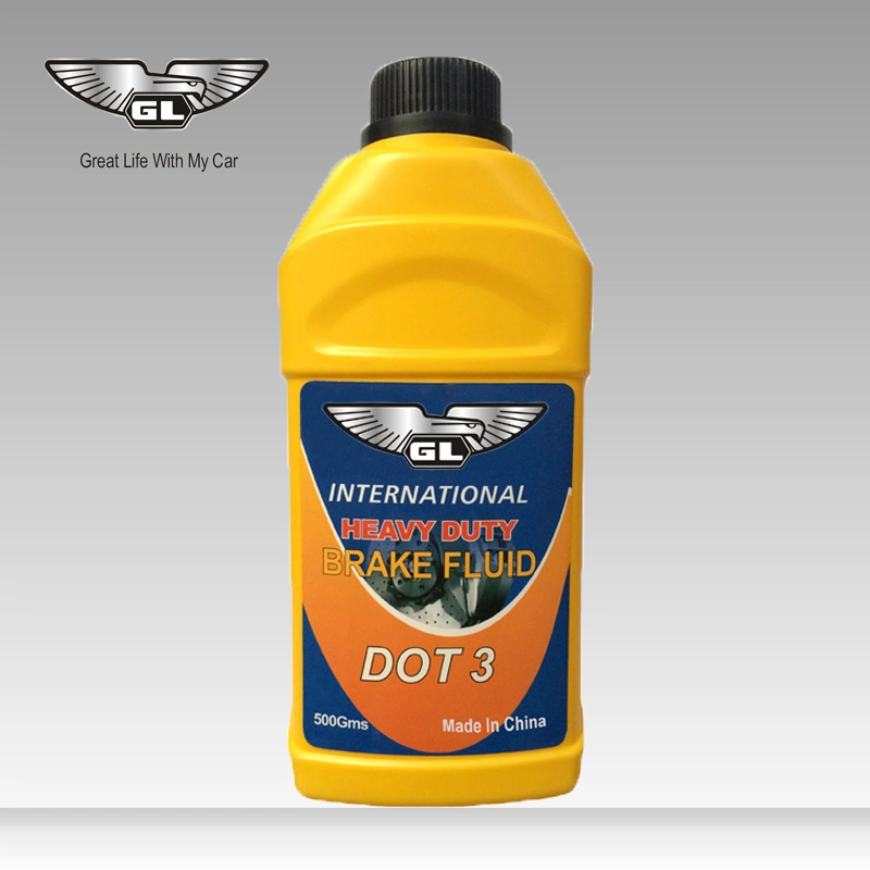 250ml Plastic Bottle Synthetic DOT3 Brake Fluid