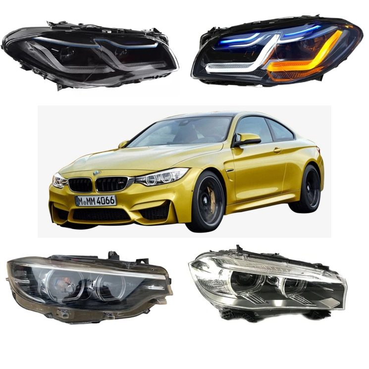 Auto Parts Car Lighting Head Light/Lamp for BMW E30/E32/E34/E38/E39/E60/E90/E66/E65/F01/X5/X6/E70/E71/E81/E87/F35/Mini Cooper Crastal/LED/Black/White/Red/Yellow