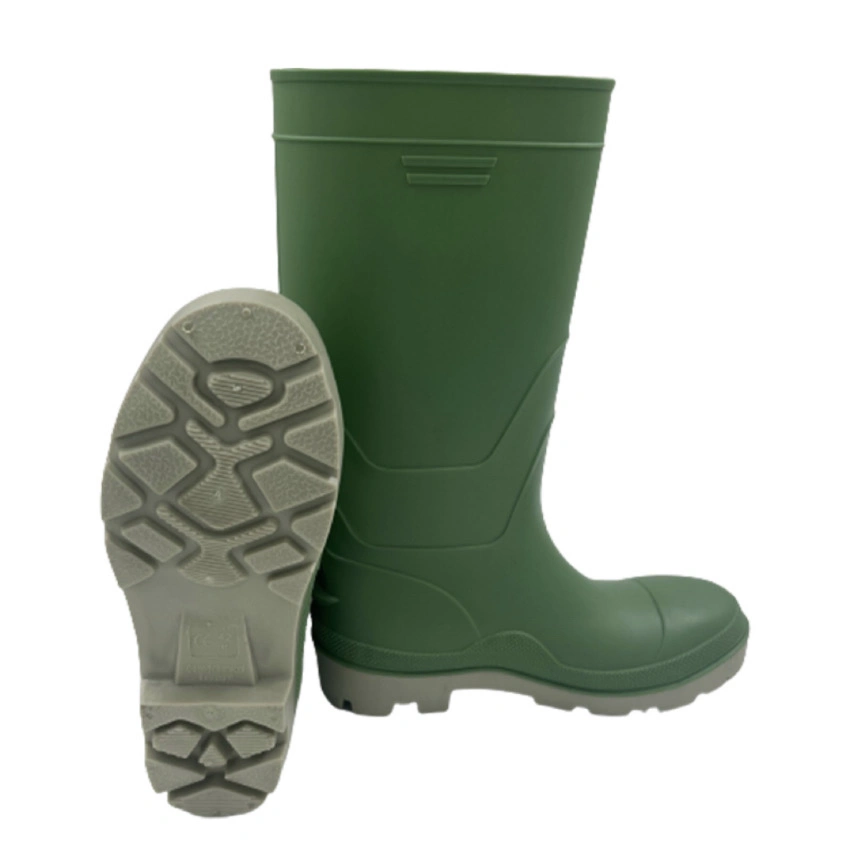 السلامة الكيميائية والصناعية PVC Antislip Rain Boots General Rain صندوق السيارة