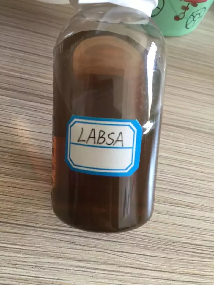 96% LABSA/ Linear-Alkyl Benzene Sulfonic Acid for Making All King Cleaning Products