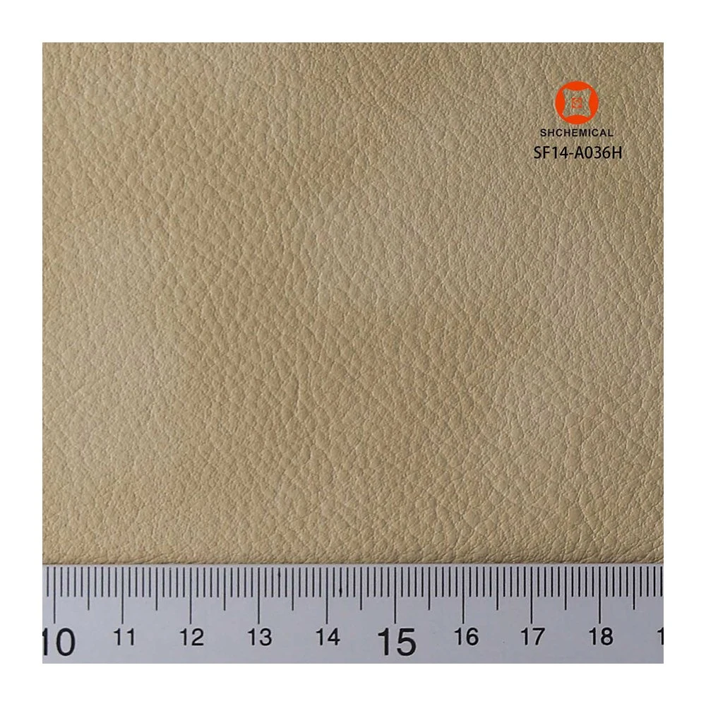 1.2mm Lichi Texture Shoe Upper Leather Ecofriendly Microfiber Leather