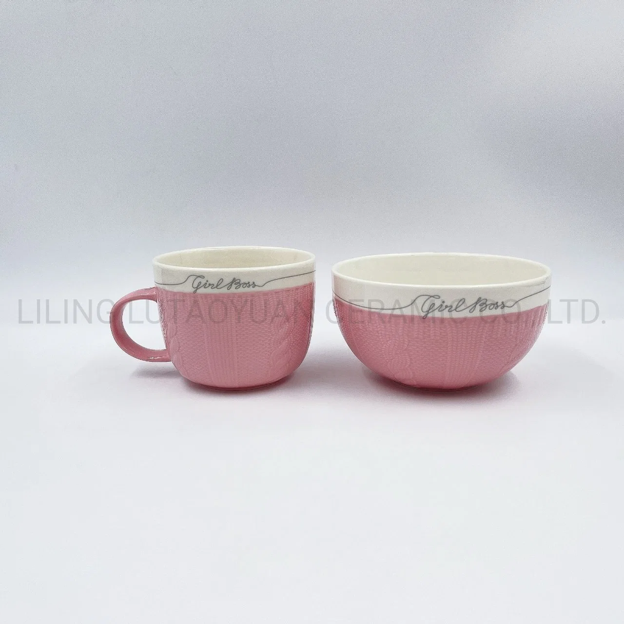 Porcelain Dinnerware Set/China Wholesale/Supplier Coffee Mug and Noodles/Soup/Salad/Rise Bowl Kitchen Utensils Decoration with Customized Color Pattern Logo and Designs