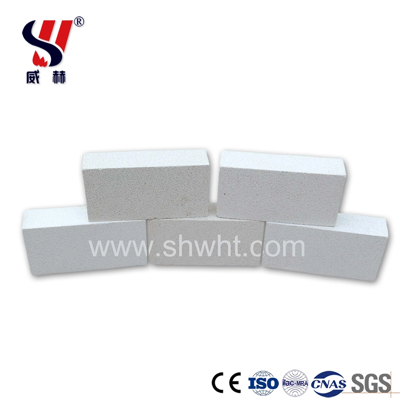 Poly Light High Aluminum Firebrick, High Alumina Bricks for Blast Furnaces, High Alumina Bricks for Hot Blast Stove, Low Creep High Alumina Brick for Back Line