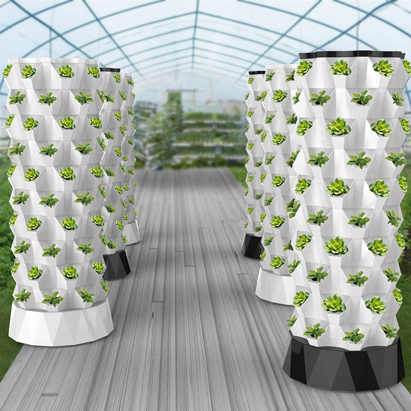 Plantación de múltiples capas Tower Garden sistema de crecimiento hidropónico Pineapplicevertical