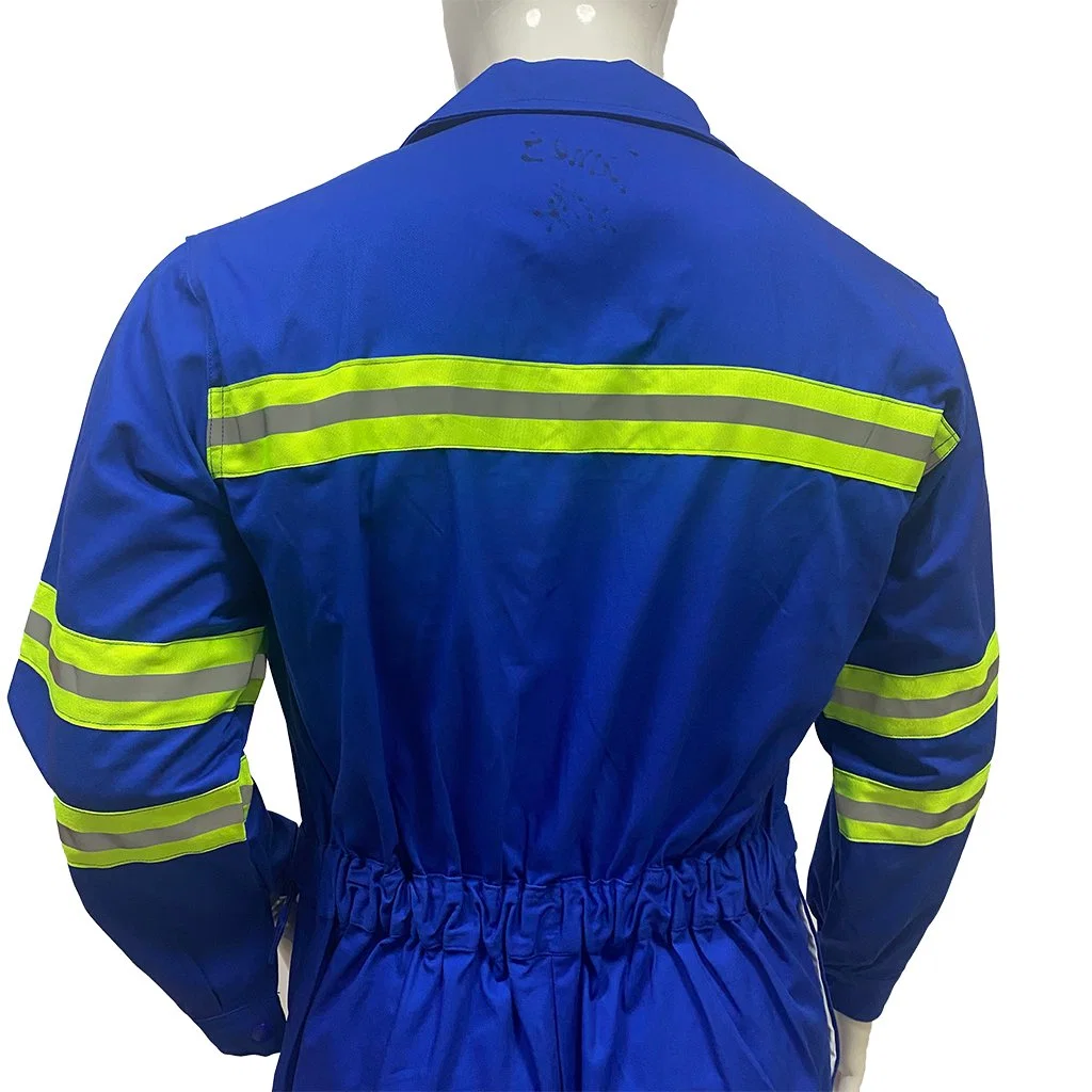 Hi Vis Workwear Uniform Baumwolle Reflektierende Baubekleidung